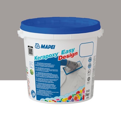 Епоксидний шовний заповнювач (фуга) MAPEI KERAPOXY EASY DESIGN №112, сірий, 3 кг (5KB011203)